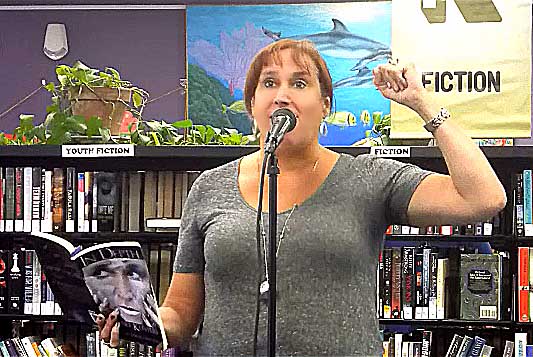 Janet with In Depth at Recycled Reads